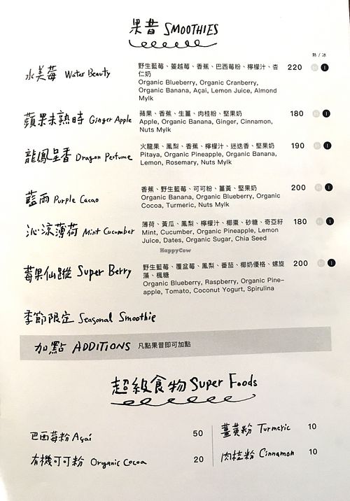 December 2024 menu  at Dream Eater Snoreatery - 食夢 Snoreatery in Taipei