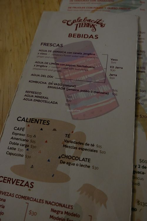 Drinks at La Jícara Librespacio Cultural in Oaxaca