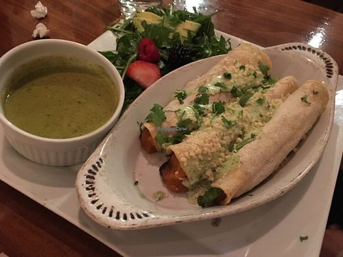 Butternut Enchiladas at Seabirds Kitchen - The LAB in Costa Mesa