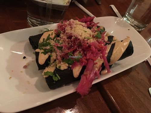 Purple Taquitos at Seabirds Kitchen - The LAB in Costa Mesa