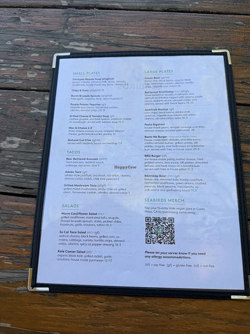   at Seabirds Kitchen - The LAB in Costa Mesa