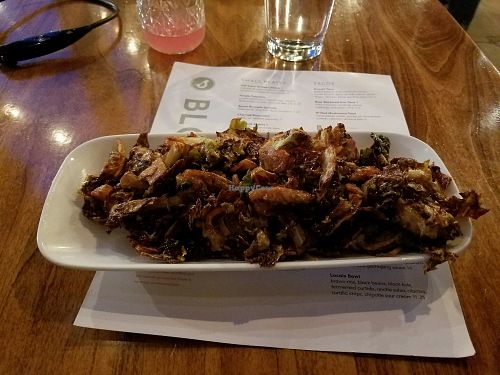 burnt brussel sprouts - wow!!! at Seabirds Kitchen - The LAB in Costa Mesa