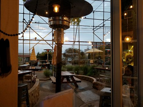 outside seating  at Seabirds Kitchen - The LAB in Costa Mesa