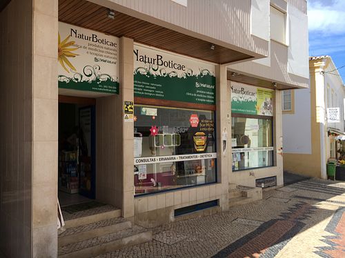 outside  at Natur Boticae in Lagos