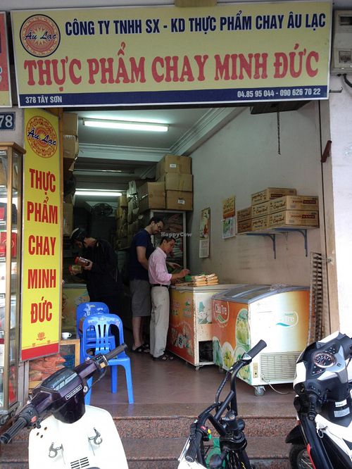 Shop front at Minh Duc in Hanoi