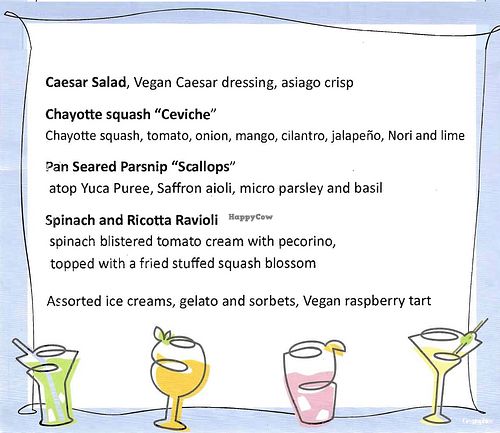 Custom menu just for us at Brady's   in Leominster