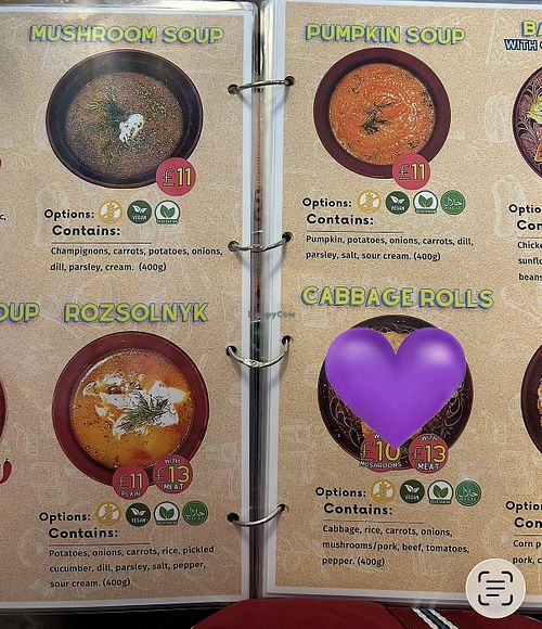 Many options can be made vegan. This is just a few of them   at Ukrainian Soul  in Falmouth