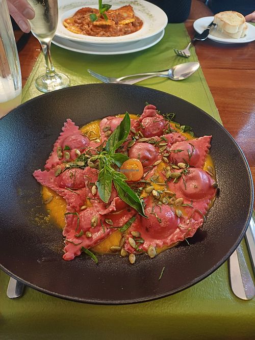 Panzotti di maggiolino at Don Vito e Zanoni in Vina Del Mar