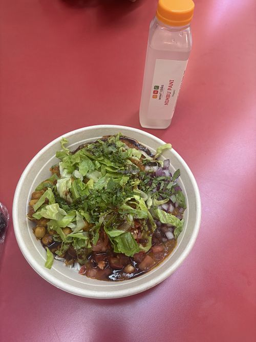 Rice bowl and Nimbu Pani  at Wow Tikka - Longwood in Boston