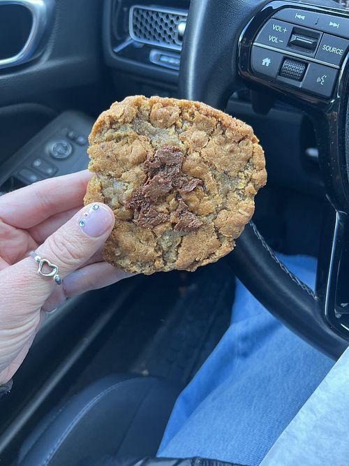 Oat cookie  at Michette in Somerville