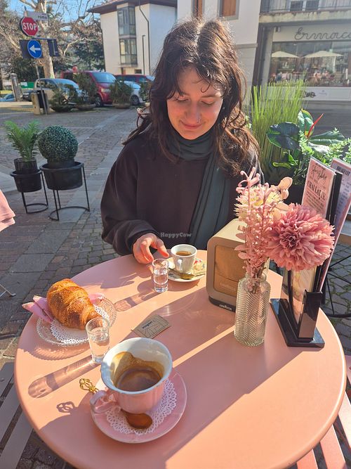 Espresso, Double Espresso and Brioche at Sofia's Bakery in Tarcento