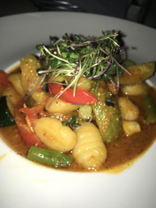 Gnocchi  at Elements Restaurant in Oranjestad