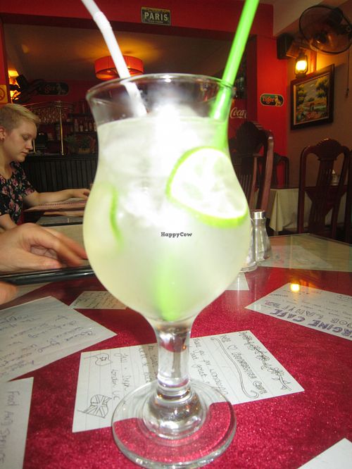  Refreshing Lemon Juice at Aubergine Cafe in Hanoi