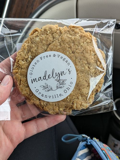 Oatmeal cream pie at The Coffee Vault in Galena
