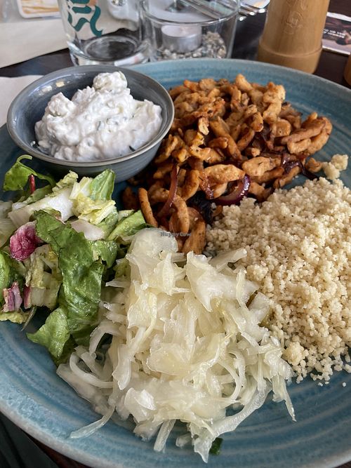 Gyros  at KANU Wildwasser – Terrasse  in Markkleeberg