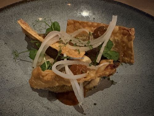 Met gado fado en hummus   at Foodbar d'Stoomerij in Oirschot