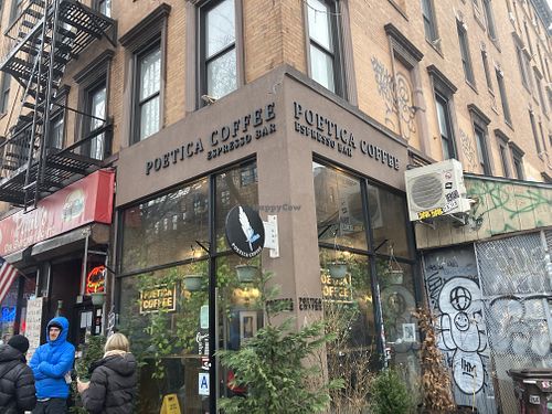Front  at Poetica Coffee in New York City