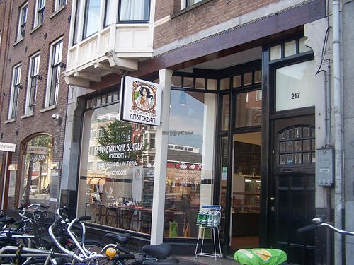 Exterior at De Vegetarische Traiteur in Amsterdam