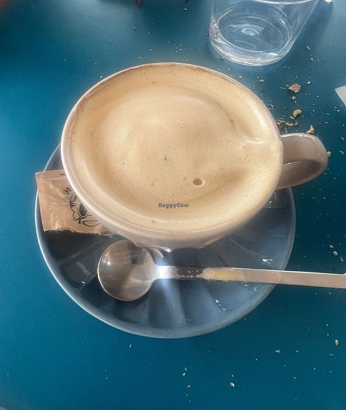 Soy cappuccino  at Il Gattaccio in Rosolina Mare