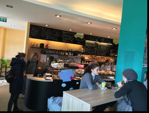 Inside: No cozy chairs & stuff at Goodies Berlin - Friedrichshain in Berlin