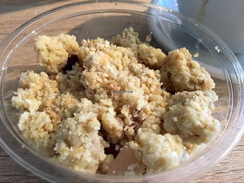 apple crumble at Goodies Berlin - Friedrichshain in Berlin
