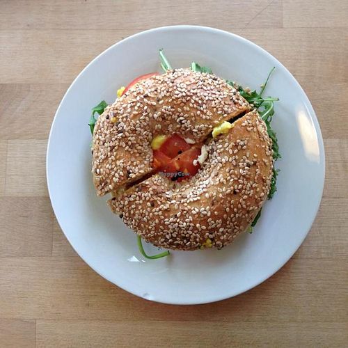 bagel sandwich  at Goodies Berlin - Friedrichshain in Berlin