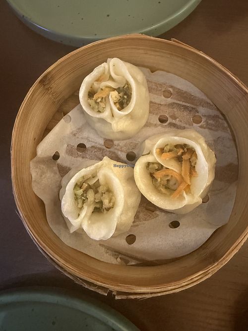 Vegetable dumplings   at New Shanghai - Reem Mall in Abu Dhabi
