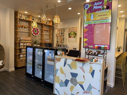 Cute spot!  at Nourish Organic Juice in Colorado Springs