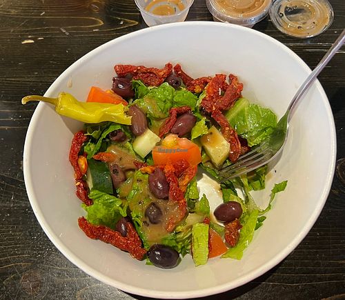 Fabulous salad!  at Palio's Pizza Cafe in Azle