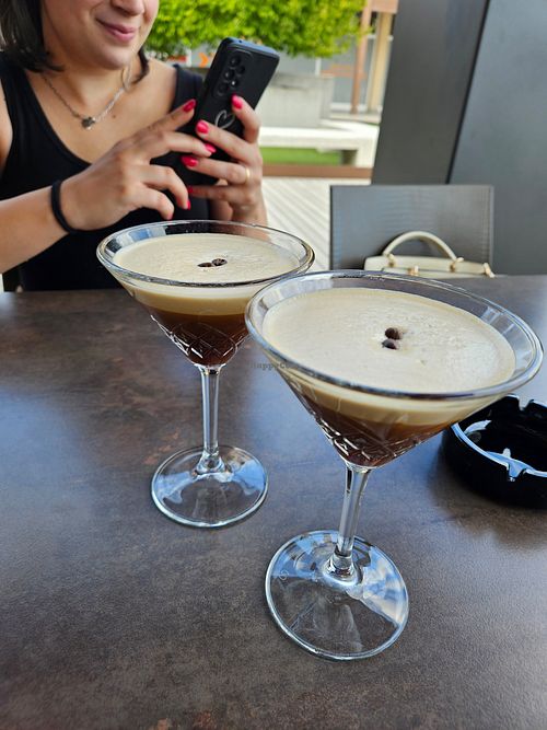 Caffè shekerato at Al Vigorantino in Vigodarzere