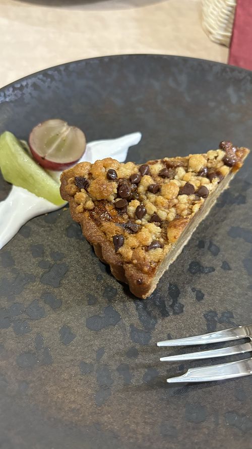 Caramel and banana cakee  at MERCY Vegan Factory - Kyoto Station in Kyoto