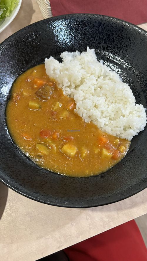 Shojin curry  at MERCY Vegan Factory - Kyoto Station in Kyoto