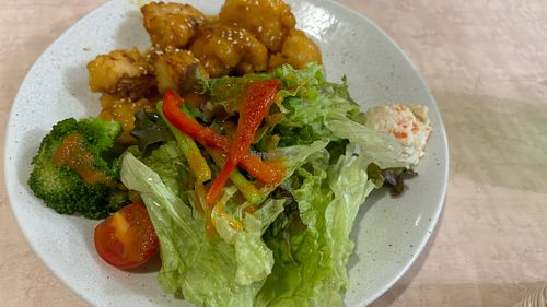 Crispy cauliflower   at MERCY Vegan Factory - Kyoto Station in Kyoto
