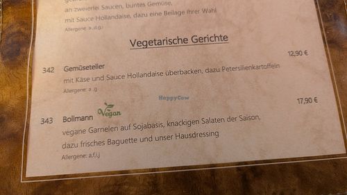 Bollmann Vegan
| vegane Garnelen auf Sojabasis, knackigen Salaten der Saison, dazu frisches Baguette und unser Hausdressing at Fischerhof Gahrns in Gardelegen