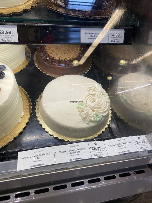 Vegan Cake Offerings in Bakery - Recommend Them 💗  at Whole Foods Market in Fremont
