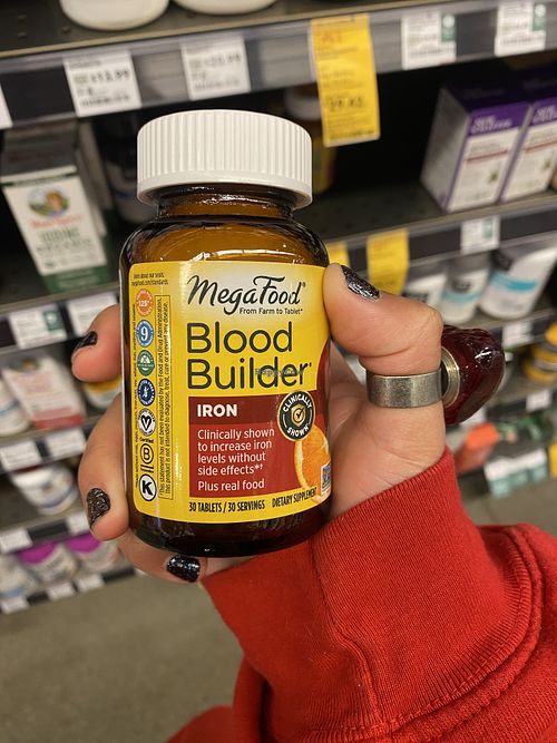Vegan Iron Supplements - Has Anyone Tried This One? Would They Recommend?  at Whole Foods Market in Fremont