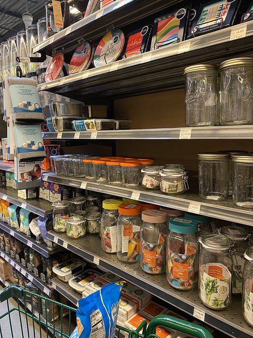 Noticed They Carey Glass Jars 🫙 $5-7, Don’t Recommend  at Whole Foods Market in Fremont