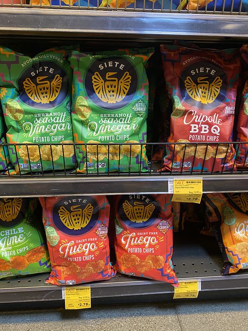 Siete Vegan Friendly Snacks on Sale! New Flavors  at Whole Foods Market in Fremont