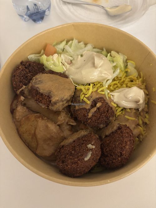   at Sahara Imbiss - Mehringplatz in Berlin