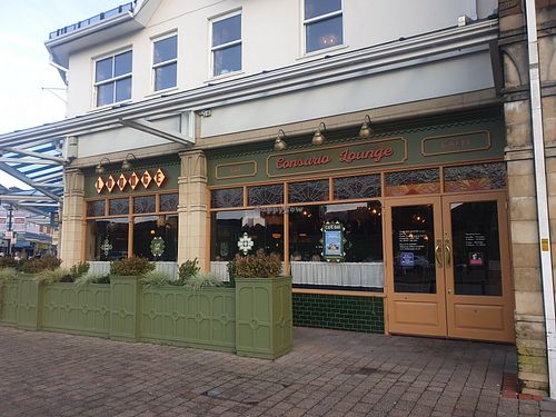 Outside at Consurio Lounge in Caerphilly