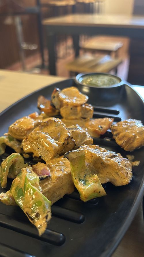 Non chicken tikka  at Go with Vegan in Jaipur