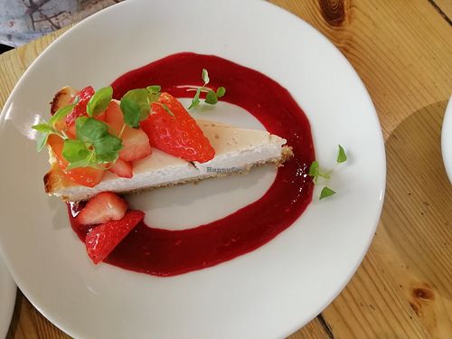 Cheesecake at Mono in Glasgow