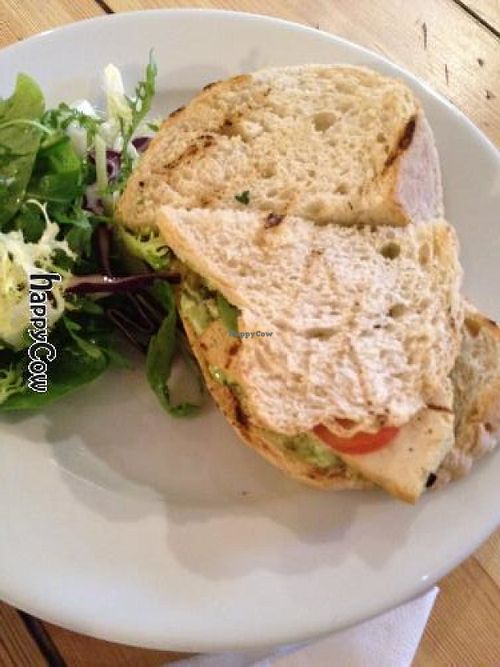 Smoked Tofu Sandwich at Mono in Glasgow