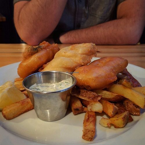 To-fish 'n' Chips at Mono in Glasgow