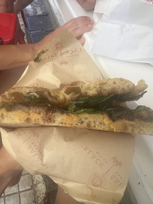   at The Black Salami Microbakery in Athens