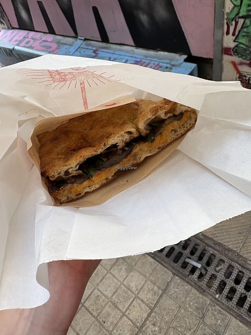   at The Black Salami Microbakery in Athens