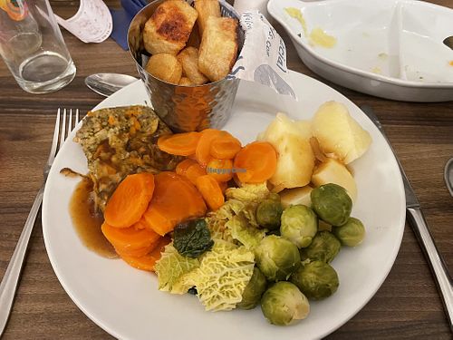 Nut roast   at Park Hotel in Redcar