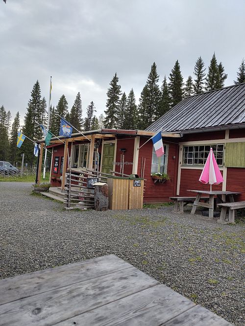 Outside view at Tännforsens Turiststation - Summer Shop  in Duved