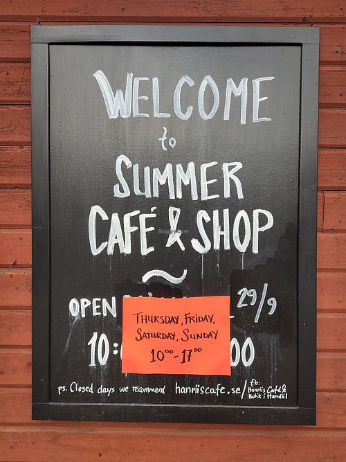 Timetable at Tännforsens Turiststation - Summer Shop  in Duved