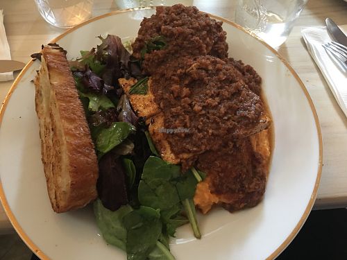 compost plate at The Red Fern in Rochester